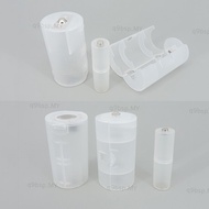 Battery Combination Cell Battery plastic Storage Box Adapter AAA/AA AAA to C/D C D AA  Holder Case C