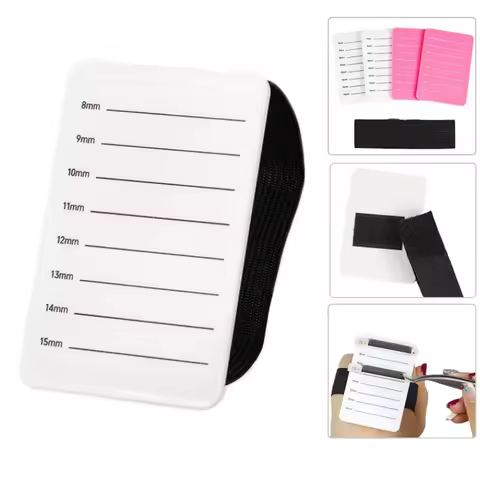 Grafted Eyelash Show Board Eyelash Extension Hand Plate Lash Holder Eyelash Extension Pallet With Ad