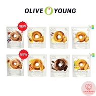 Olive Young Delight Project Bagel Chips Low Calorie Korean Snacks / Honey Butter /Garlic Butter / Real Pizza /Choco Cinnamon / Corn Soup /Cream Soup