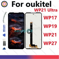 New Original For oukitel wp19 wp17 wp21 WP27 LCD display+touch screen sensor replacement for oukitel