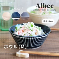 Made Albee Water Repellent Ten Grass Ceramic Bowl In Japan|Bowl Yogurt Salad Plate Soup Japanese Por