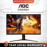AOC CQ32G4 | 31.5" QHD | 180Hz | VA | 0.5ms (MPRT) | FreeSync Premium Gaming Monitor