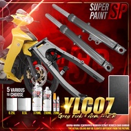 YLC07 Grey Fork & Arm 125ZR | Yamaha 2K Paint Motor Body Parts Aerosol Cat Bancuh Motor Kelabu DIY