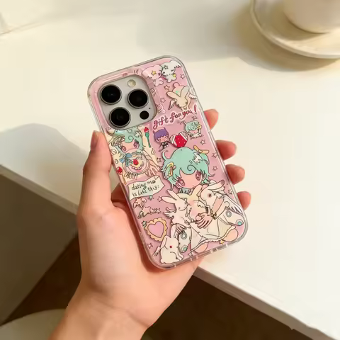 Korean Ins Creative Angel Cute Phone Case for Xiaomi Mi 15T 15 11 Poco X6 M7 M6 X5 F5 F7 X3 M3 GT Li