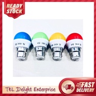 3W Led Colour Bulb B22