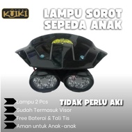 Lampu Sepeda Anak | Lampu Sorot Sepeda | Lampu sepeda LED