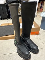 both - GAO EVA KNEE BOOTS-BLACK 只著過幾次 黑色長靴 厚底鞋