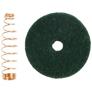 90Pcs Copper Golden Jack Springs Repair Part & 90Pcs Piano Keyboard Washer Piano Felt Punchings Wash