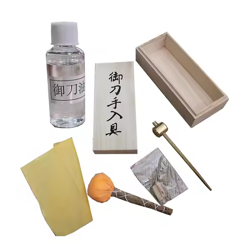 Samurai Sword Blade Maintenance Tools, Cleaning Kit, Protect Tools, Rust Prevention tools,Anti-rust 