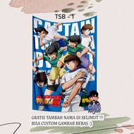 Captain tsubasa BLANKET - cartoon football children's blanket - blanket - tsubasa - Japanese cartoon