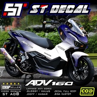 Latest full body gradation ADV 160 Decal Sticker - ADV 160 full body Sticker CODE ST A08
