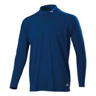 貝斯柏~美津濃MIZUNO 中華藍高領長袖緊身衣 12TA2C0116 抗UV/吸濕排汗 新款上市超低特價$939元/件