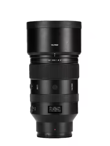 Viltrox AF 135mm F1.8 Auto Focus LAB Cameras Lens Full Frame For Sony FE zve10 ZV-E1 A7 A7CR A7C2 A6