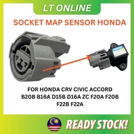 1PCS 3PIN HONDA CIVIC ACCORD Map Sensor TPS Throttle Position Sensor Air Intake Pressure Sensor Sock