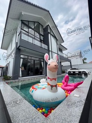 วิลลา 3 ห้องนอน 4 ห้องน้ำส่วนตัว ขนาด ตร.ม. – บางแสน (Classy Pool Villa Bangsaen)