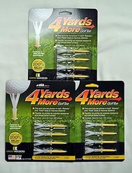 4 Yards More Golf Tee (2 3/4") 3 Pack (12 Tees)