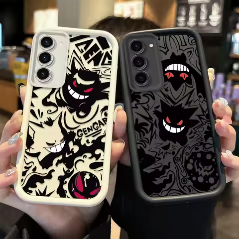 P-Pokemon Gengar Soft Case For Samsung Galaxy S26 S25 S24 Ultra S23 S22 S21 Plus S20 FE A56 A55 A54 