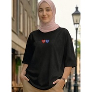 2R011 [AIYOU] M-5XL T Shirt Baju Perempuan Style Tshirt Woman Wanita Plus Size Crop Top Women Murah 