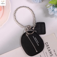 [pes] Fashionable Bag Pendant Accessories Leather Texture Key Case Coin Purse Keychain Charm Gift [V