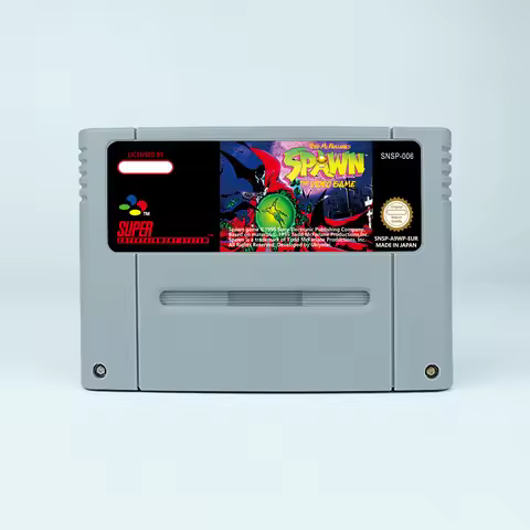 Todd McFarlane's Spawn -The Video Game Action game Card for SNES EUR PAL USA NTSC 16bit Game Console