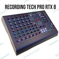 Terjangkau Recording Tech Pro-Rtx8 8 Channel Professional Audio Mixer
