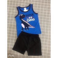 6months old - 2 years old boy singlet set