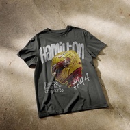新品【MY】Ferrari Lewis Hamilton 44 F1 Themed T Shirt | Ready Stock Unisex 100% Cotton Formula One Merch