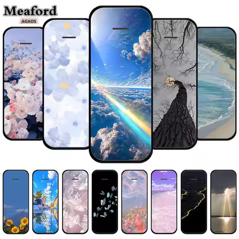 For Nokia 215 4G Case Floral Soft Silicone TPU Phone Back Cover Funda for Nokia 215 4G Protector Nok