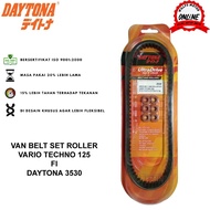 V belt Vanbelt Vario 125 FI Daytona 3530 SET Roller