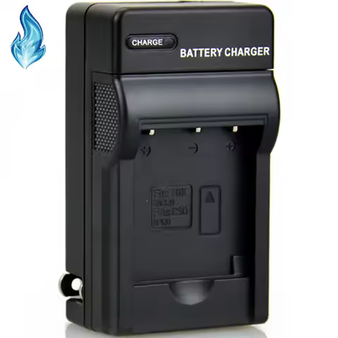 NP-120 Battery Travel charger for Casio digital cameras Exilim EX-S200 EX-S200BE EX-S200BK NP-120DBA