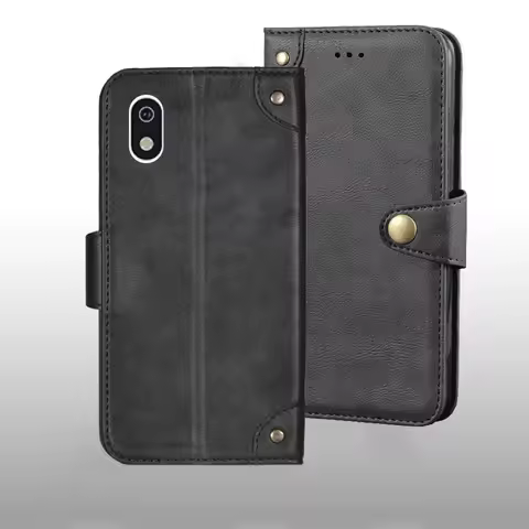 For Bigme Hibreak S Case Metal Buckle Retro PU Leather Back Case Cover Conque For Bigme Hibreak S Fu