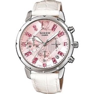 SPECIAL PROMOTION CASIO_SHEEN Leather STRAP WATCH FOR WOMEN