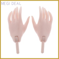 [MEGIDEAL] Jointed Hands Articulated Body Parts diy / Doll Pink/Yellow Skin - Pink, 5.5x2.5cm