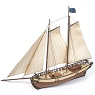 西班牙 OcCre 奧克爾｜DIY博物館級木模型船 - 北極星號入門組與顏料組【難易度 : 最入門】