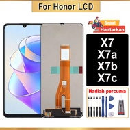 For Honor X7a X7b X7 X7c LCD  Original Display Penggantian Pemasangan Digitizer Skrin Sentuh+ ALAT