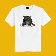 妙妙貓 愛麗絲 插畫 原創 白 短T 衣服 T恤 情侶裝 童裝 母子裝