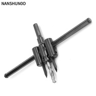 NANSHUN0O Adjustable Hole Saw, 1-3/16 to 7-7/8 Inch Aircraft Type Twist Bit Circle Cutter Drill Bit,