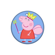 Peppa Pig Compatible with EZ-link machine Singapore Transportation Charm/Card Round（Expiry Date:Aug-2029）