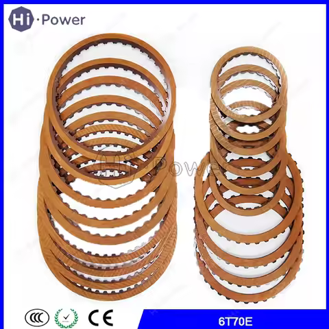 6T70 6T75 Auto Transmission Clutch Friction Plate Kit For Cadillac XTS 2.0T Car Accessories Gearbox 