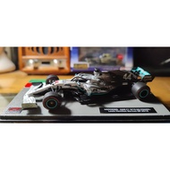 IXO 1: 43 Mercedes Mercedes F1 Car Model W10 Lewis Hamilton Hamilton 2019 German Station#奔驰 #Ferrari