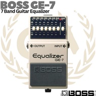 Boss Ge-7 Band Graphic Guitar Equalizer | Efek Stomp Pedal Gitar Ge7
