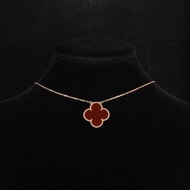 VAN CLEEF&ARPELS(梵克雅寶) Vintage Alhambra 中大號單花項鏈