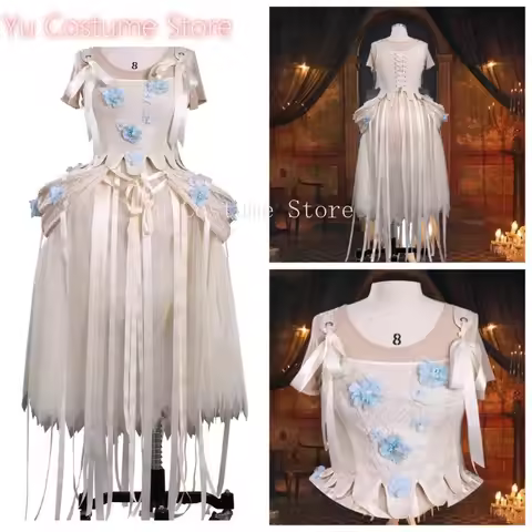Enid Sinclair Cosplay Evening Prom Dress Werewolf Girl Movie Dark Party Gown Halloween Masquerade Ba