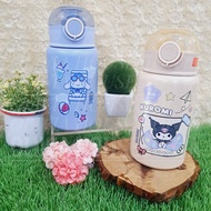 TERMOS Kuromi Cream Thermos Bottle 500ml Stainless Steel Cinnamoroll Thermos Bottle 500ml