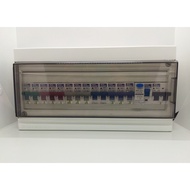 (13 MCB) MAXGUARD DB 17 Way 40A Complete Set With 40A MCB Main Switch