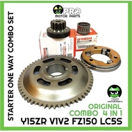 YAMAHA Y15Y15ZR V1V2 FZ150 LC5S STARTER ONE WAY ASSY + STARTER IDLER GEAR + NEEDLE BEARING