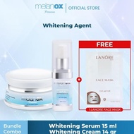 Perawatan Wajah Paket Melanox Premium Serum + Melanox Cream + Melanox Facial Tissue