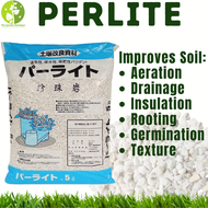 [LOCAL SELLER - Potting soil] 5L Perlite for Planting, Gardening, Soil Mix, Soil less Potted Housepl