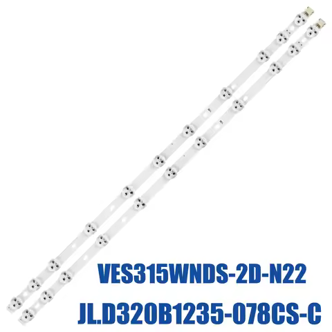 2pcs TV Strip Light LED Backlight Strip for 32 INCH JL.D320B1235-078CS-C VES315WNDS-2D-N14 VES315WND