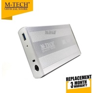 External 3.5 in sata m-tech hdd usb 3.0 casing